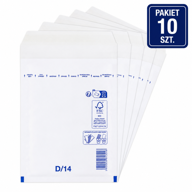 14/D Koperty bąbelkowe/powietrzne WYSOKA JAKOŚĆ - 10 szt