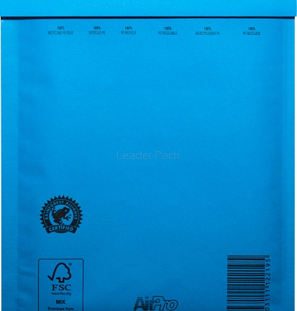 Niebieskie koperty bąbelkowe 17/G (10szt)