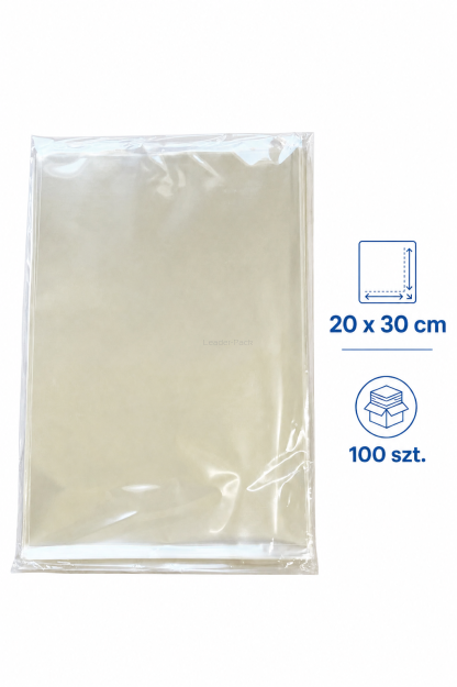 Woreczki celofanowe PP 20x30cm - 100szt