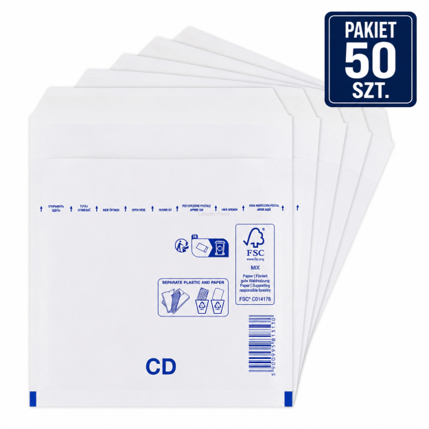 CD Koperty bąbelkowe/powietrzne WYSOKA JAKOŚĆ - 50 szt