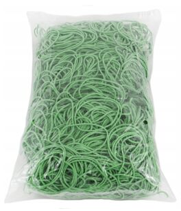 Gumki recepturki 1kg 60 mm 1.5/1.5  zielone