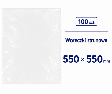 Woreczki strunowe 550x550 opk.100szt