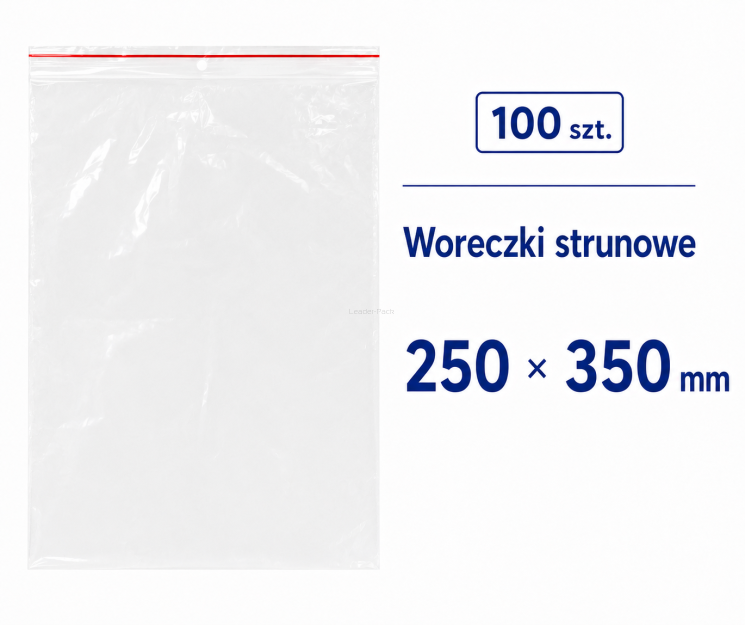 Woreczki strunowe 250x350 opk.100szt