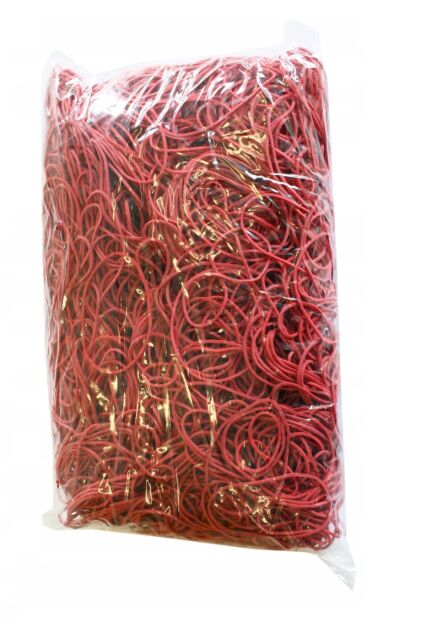 Gumki recepturki 1kg 70 mm 1.5/1.5  czerwone