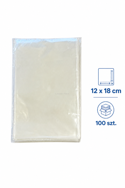 Woreczki celofanowe PP 12x18cm - 100szt