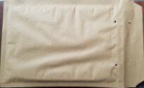Koperty bąbelkowe z papieru z trawy 17G ekologiczne - 50 szt. - 3
